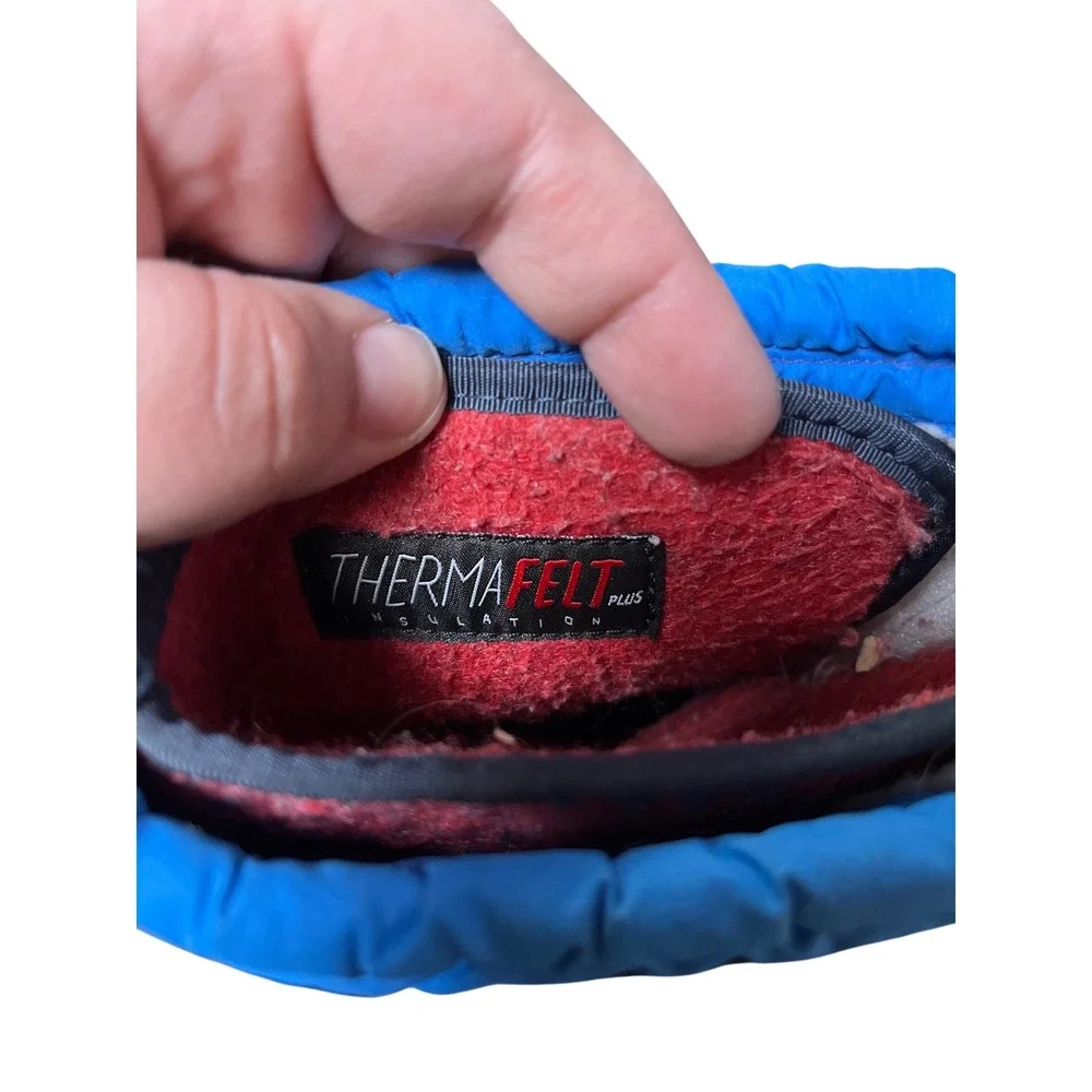 The North Face Alpenglow‎ Blue Waterproof Insulated Winter Snow Boots Womens 7